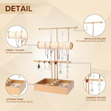 High Quality In Stock Metal Earrings Necklace Pendant Display Stand rack holder for storage display dressing table