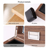 New design high-end metal lock large 10 slots packaging box leather watch storage display case wooden watch storages box