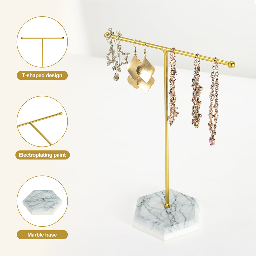 Jewelry Holder Display Necklace Holder T Bar Jewelry Organizer Stand N –  Guangzhou Sundo Packaging Box Co., Ltd