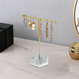 Jewelry Holder Display Necklace Holder T Bar Jewelry Organizer Stand Necklace Stand Necklace Organizer For Earring Bracelet Ring Necklace Holder stand